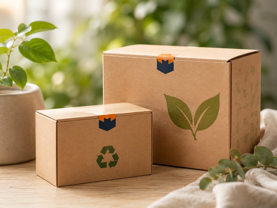 Eco-friendly sustainable cardboard packaging
